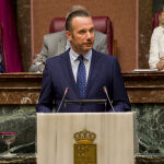 El portavoz del Grupo Parlamentario Popular, Joaquín Segado
