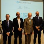 Representantes de instituciones y entidades que han inaugurado el curso sobre personas mayores celebrado en Málaga capital / EP