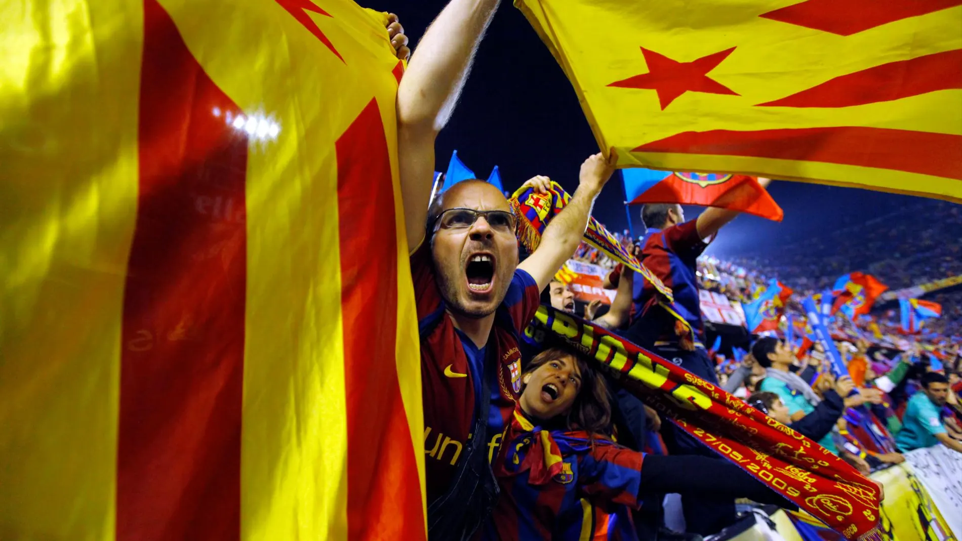 Los independentistas usarán la plataforma que les da el clásico Madrid-Barça