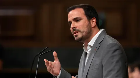 El líder de Izquierda Unida, Alberto Garzón. EFE/ Kiko Huesca