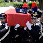 Funeral en Somma Vesuviana (Italia) del agente asesinado por dos turistas americanos/DPA