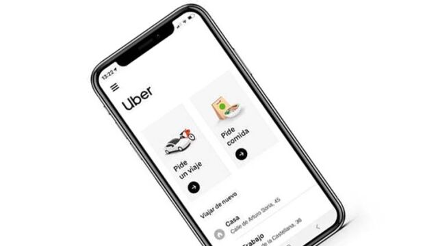 En la app de Uber se han unificado todos los servicios para acceder a ellos de una forma más cómoda y rápida.