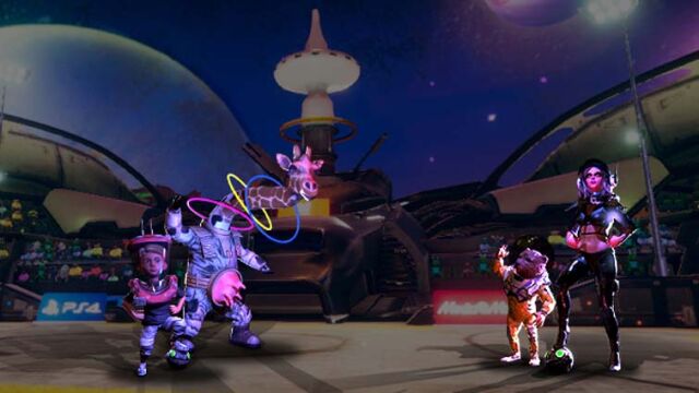 En este videojuego para PS4, los jugadores tienen que realizar ejercicio físico para desbloquear nuevos personajes, equipamientos y estadios.