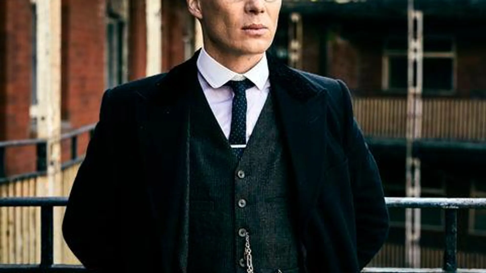 Cylian Murphy en el personaje de Tommy Shelby