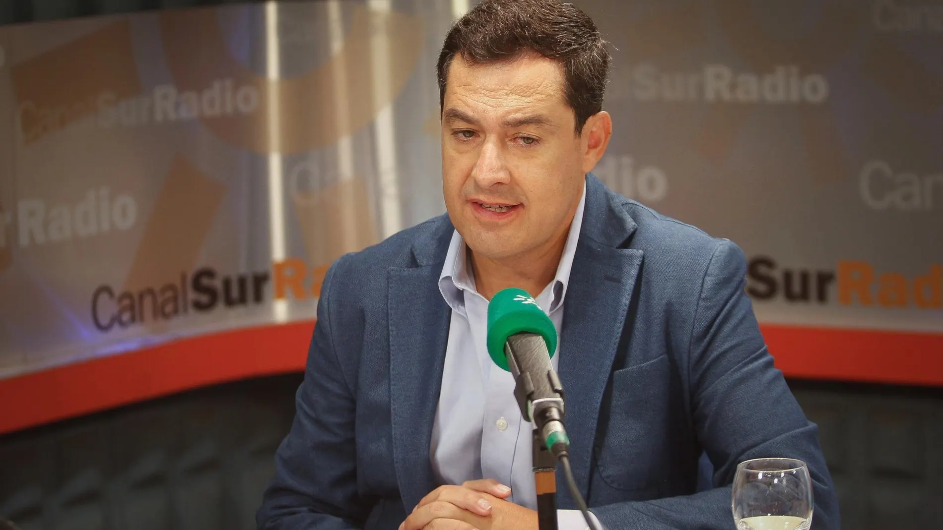 El presidente de la Junta, durante la entrevista en Canal Sur Radio / Foto: EP