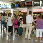 Pasajeros en el aeropuerto de Palma de Mallorca / Foto: Efe