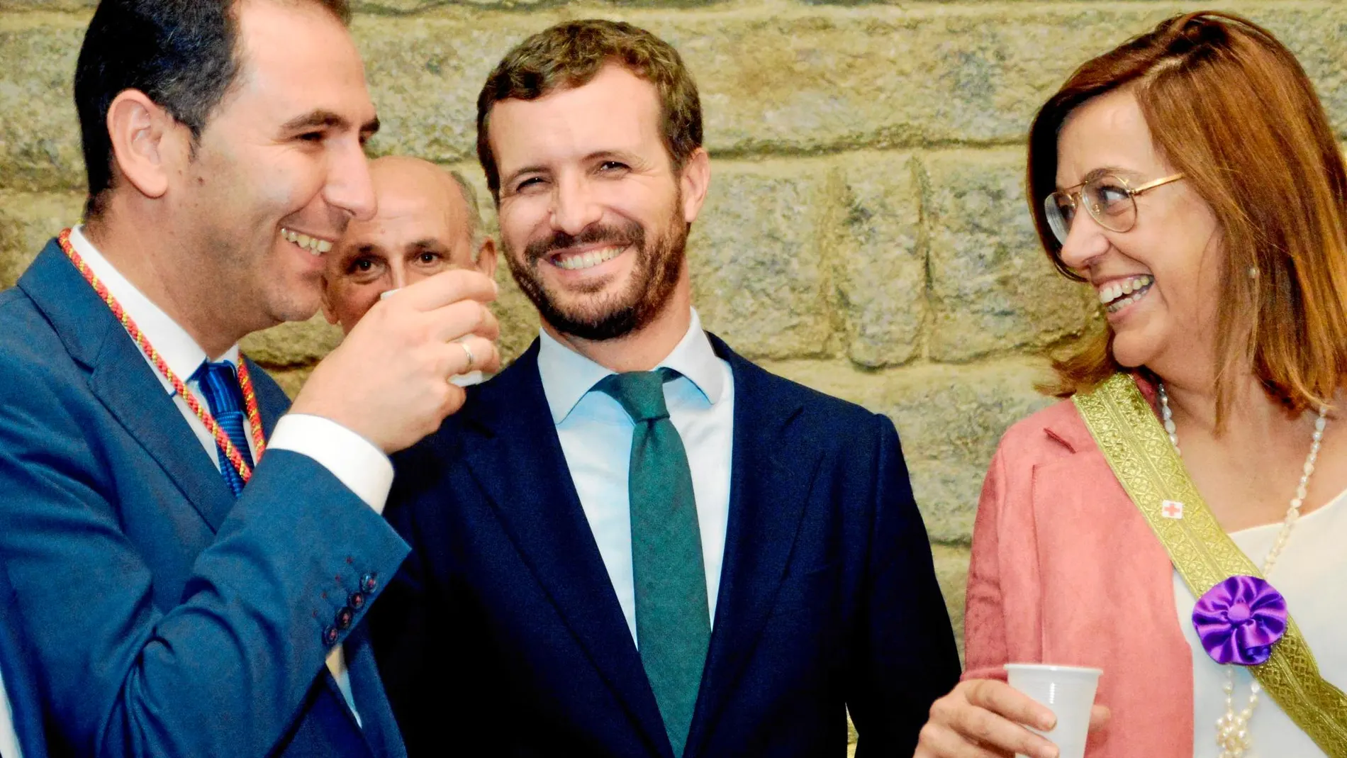 Casado, ayer en Palencia. Hoy reúne a su nuevo Comité de Dirección para prepararse ante cualquier escenario político