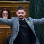 Gabriel Rufián en el Congreso