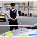 La Policía británica, en una imagen de archivo / Reuters