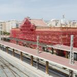 La estación de tren de Almería, cerrada desde el año 2000, está siendo reformada