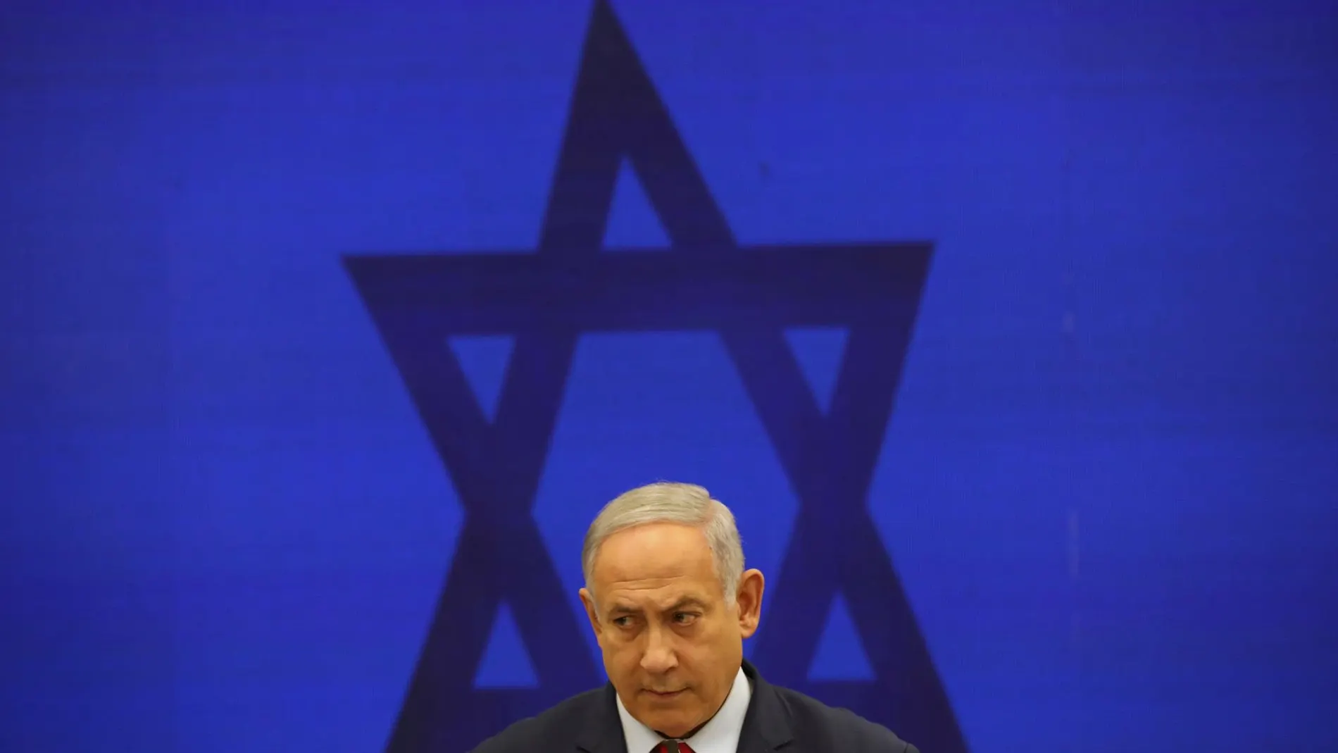 Netanyahu, líder del Likud, tras conocerse los resultados electorales/Reuters