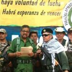 Iván Márquez en el momento de anunciar su vuelta a las armas en Colombia/Efe