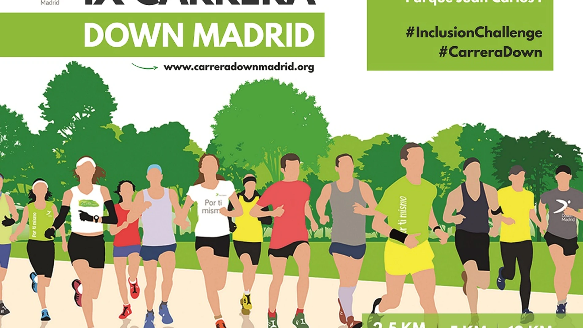 IX edición de la carrera Down Madrid: «Tus Kilómetros, su inclusión»