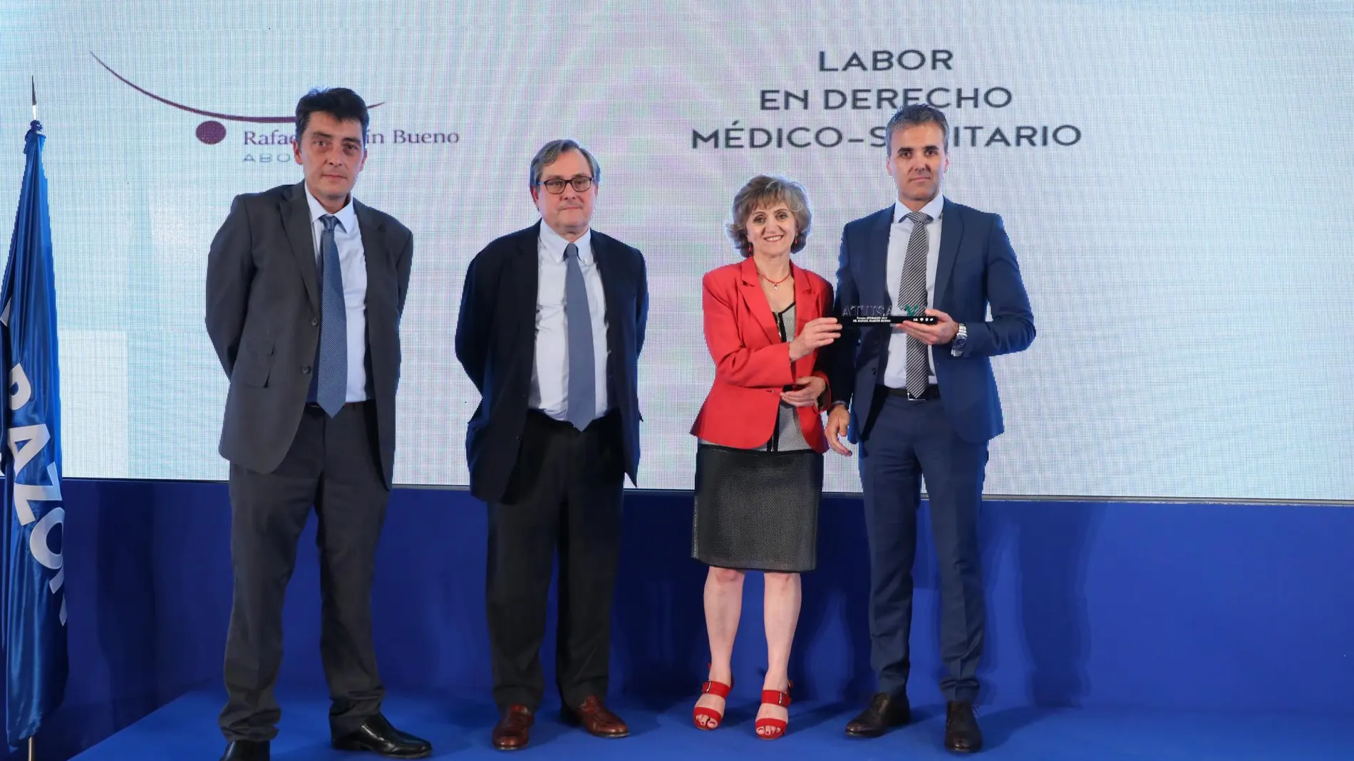Sergio Alonso, Francisco Marhuenda, María Luisa Carcedo y Rafael Martín Bueno