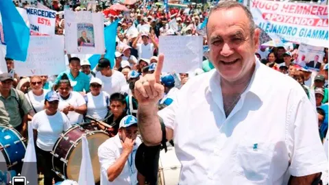 Alejandro Giammattei, en una imagen de archivo