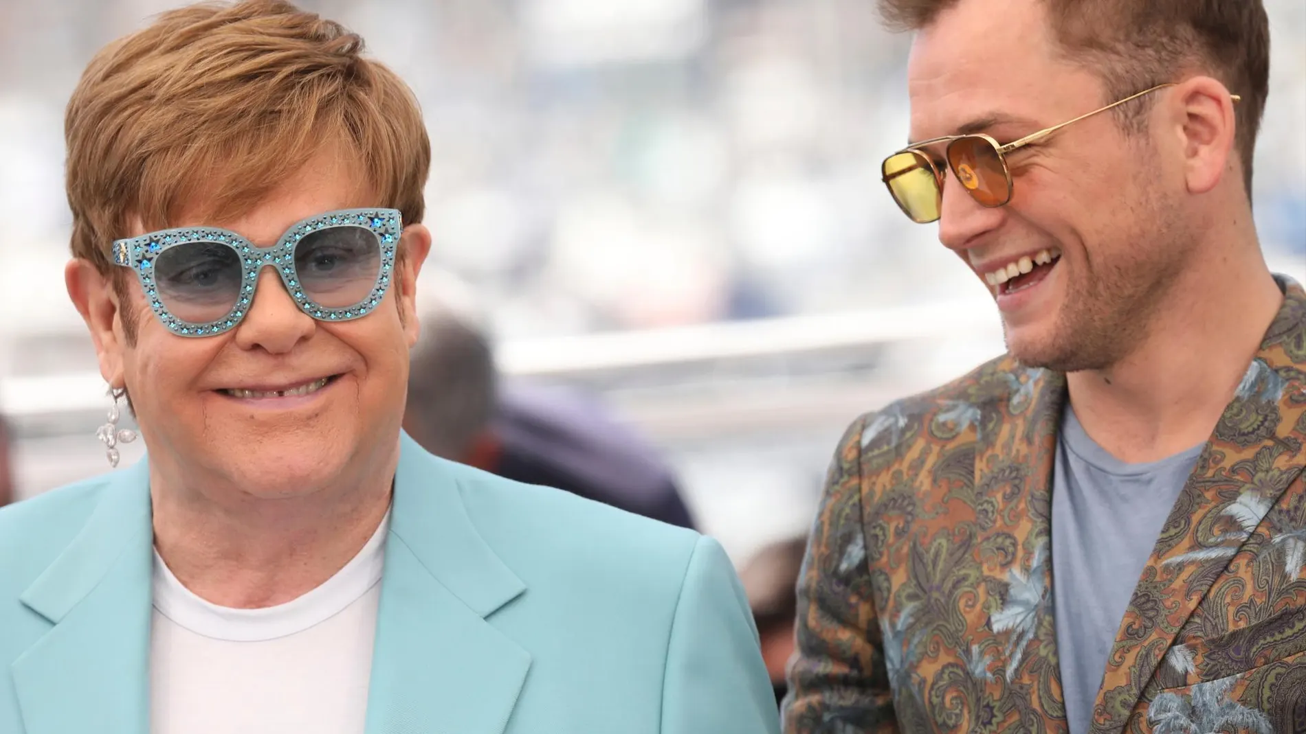 Elton John, durante el pasado festival de Cannes