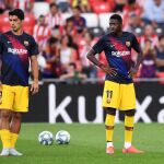 Luis Suárez y Dembélé estarán un mes sin jugar