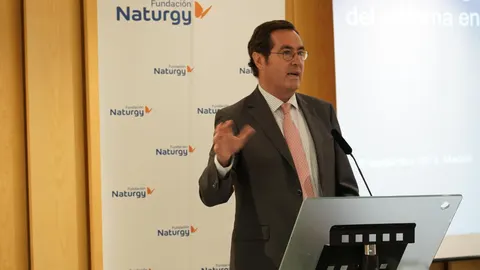 Antonio Garamendi, en la intervención que abrió la jornada sobre el papel del gas en la descarbonización