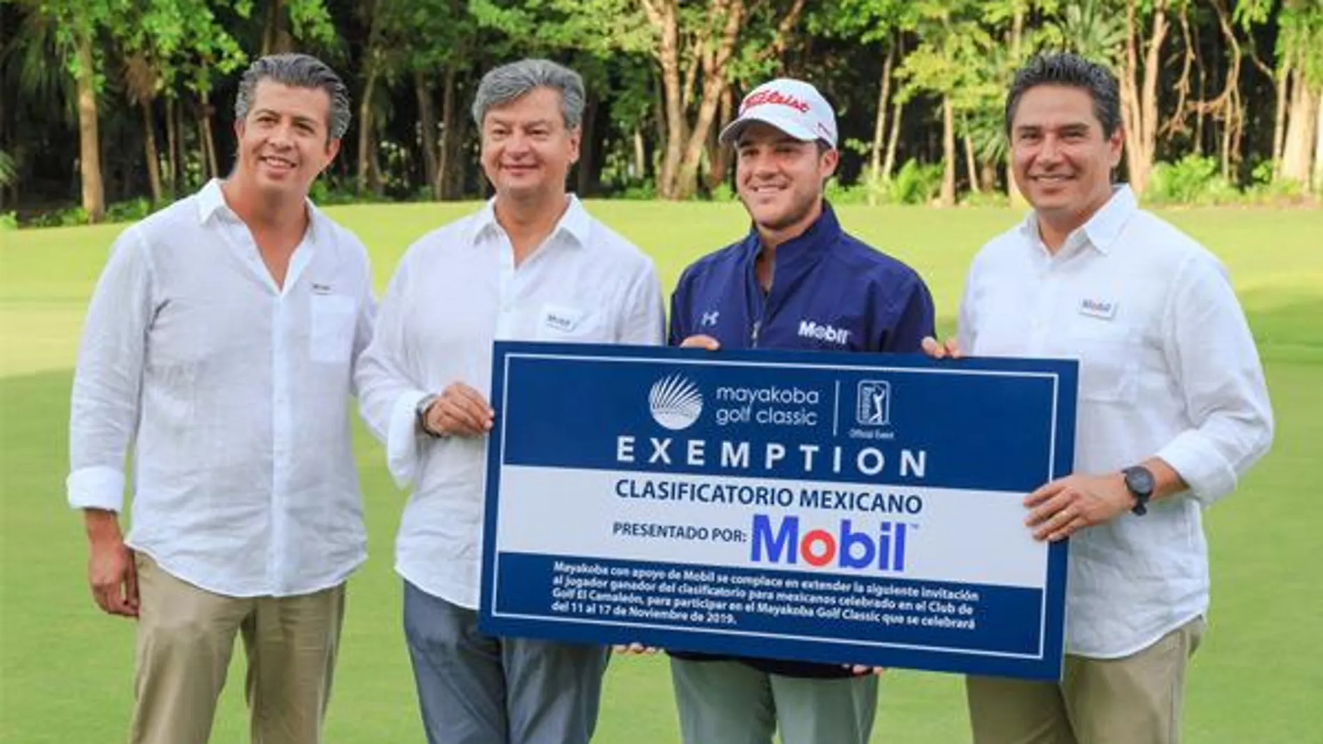 Sebastián Vázquez, con el billete a Mayakoba