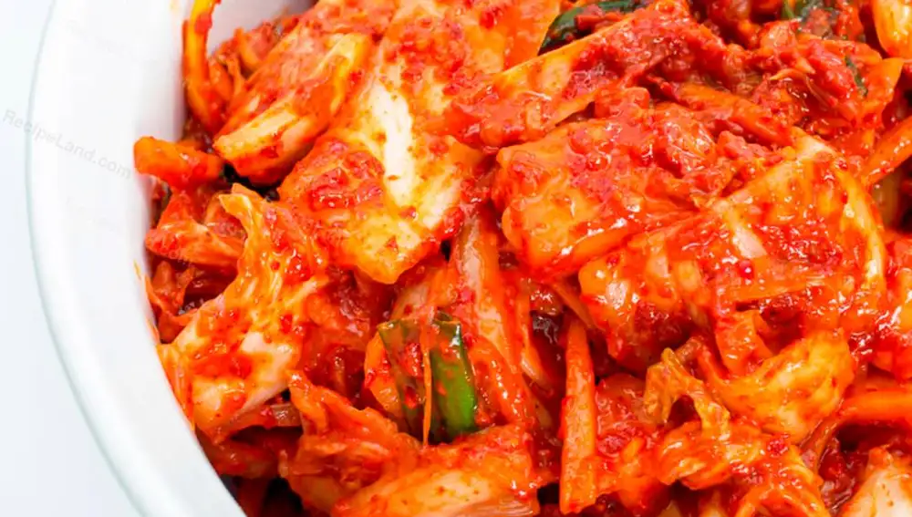 Imagen de un plato de kimchi