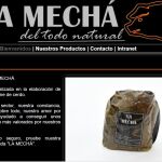 La página web de Magrudis, con la carne mechada / Foto: La Razón