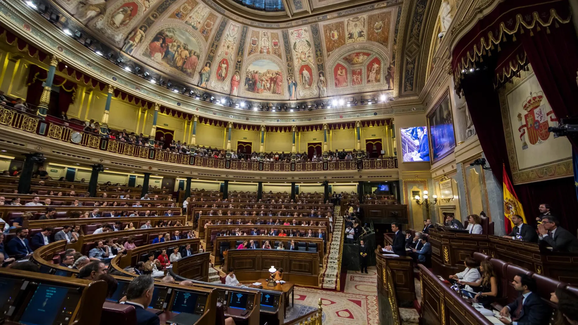 Debate de Investidura en el Congreso de los Diputados (Foto: Alberto R. Roldan)