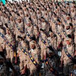 Soldados iraníes durante la parada mulitar en Teherán/Foto: Efe