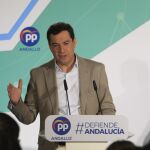 Juanma Morereno en la Junta Directiva Autonómica del PP-A / Foto: Manuel Olmedo