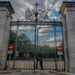 La Guardia Civil cerró la puerta de acceso a el Valle de Los Caídos