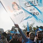 Seguidores de la ex presidenta argentina que confían en su vuelta a la Casa Rosada