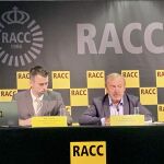 La rueda de Prensa de ayer, en el Racc