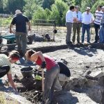 Los trabajos en el yacimiento soriano de Los Casares, a punto de delimitar una valiosa vivienda tardo-visigoda