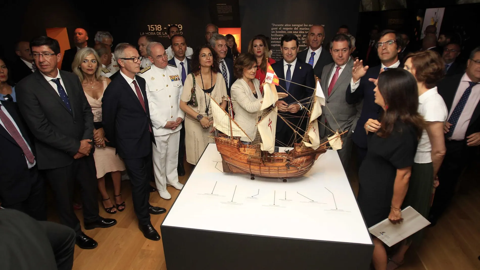 Sevilla homenajea a los héroes de la primera vuelta al mundo