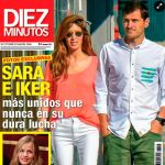 Portada de la revista Lecturas protagonizada por Iker Casillas y Sara Carbonero
