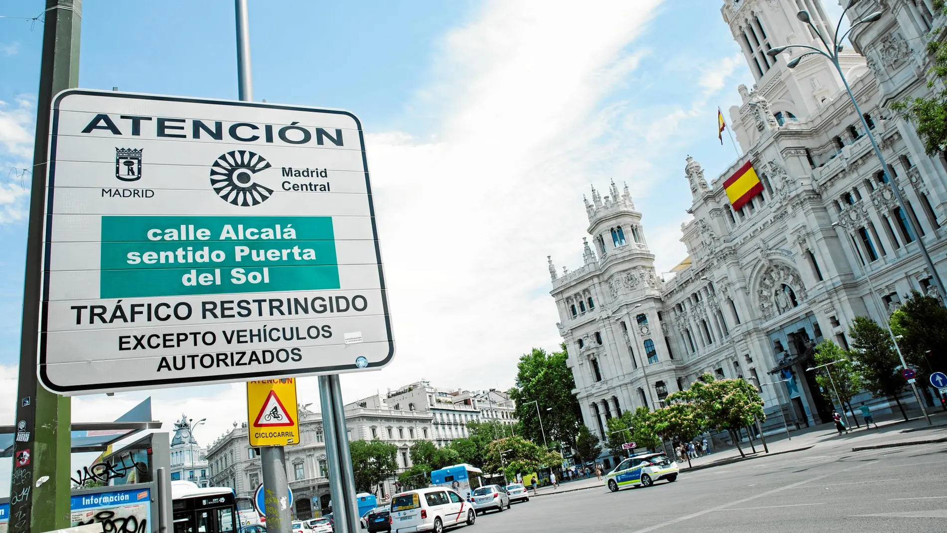 El PP propone un modelo alternativo al cierre al tráfico en Madrid Central