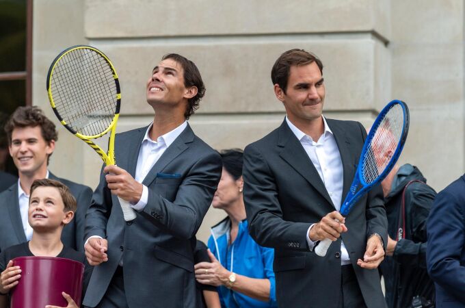 Rafa Nadal y Federer