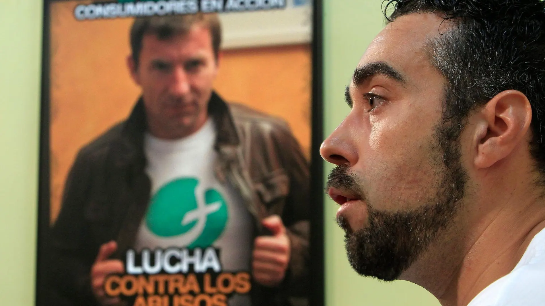 Rubén Sánchez, portavoz de Facua / Foto: La Razón