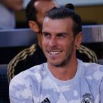 Bale, en el banquillo, durante un partido de esta pretemporada