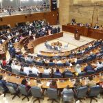 Imagen de archivo del hemiciclo de la Asamblea de Madrid