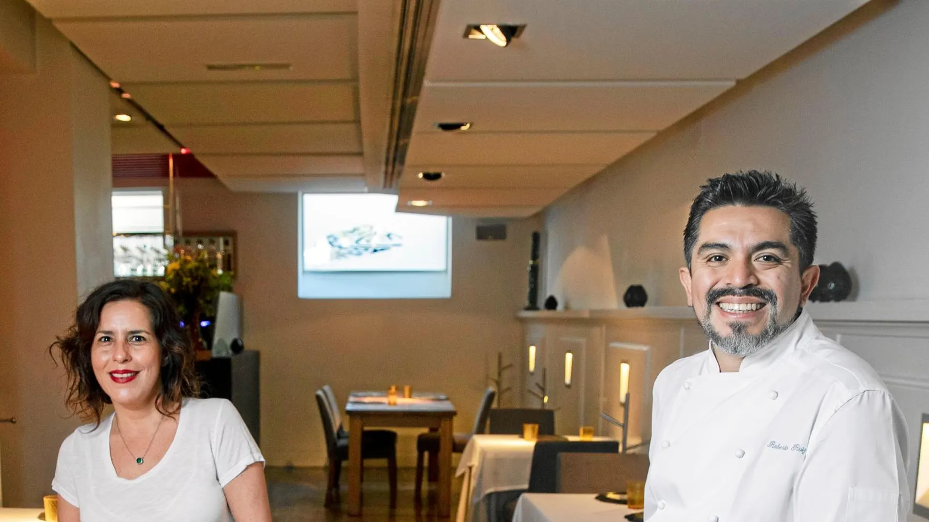 El restaurante de Roberto Ruiz y María Fernández es el único mexicano con una estrella Michelin de Europa. Foto: Gonzalo Pérez