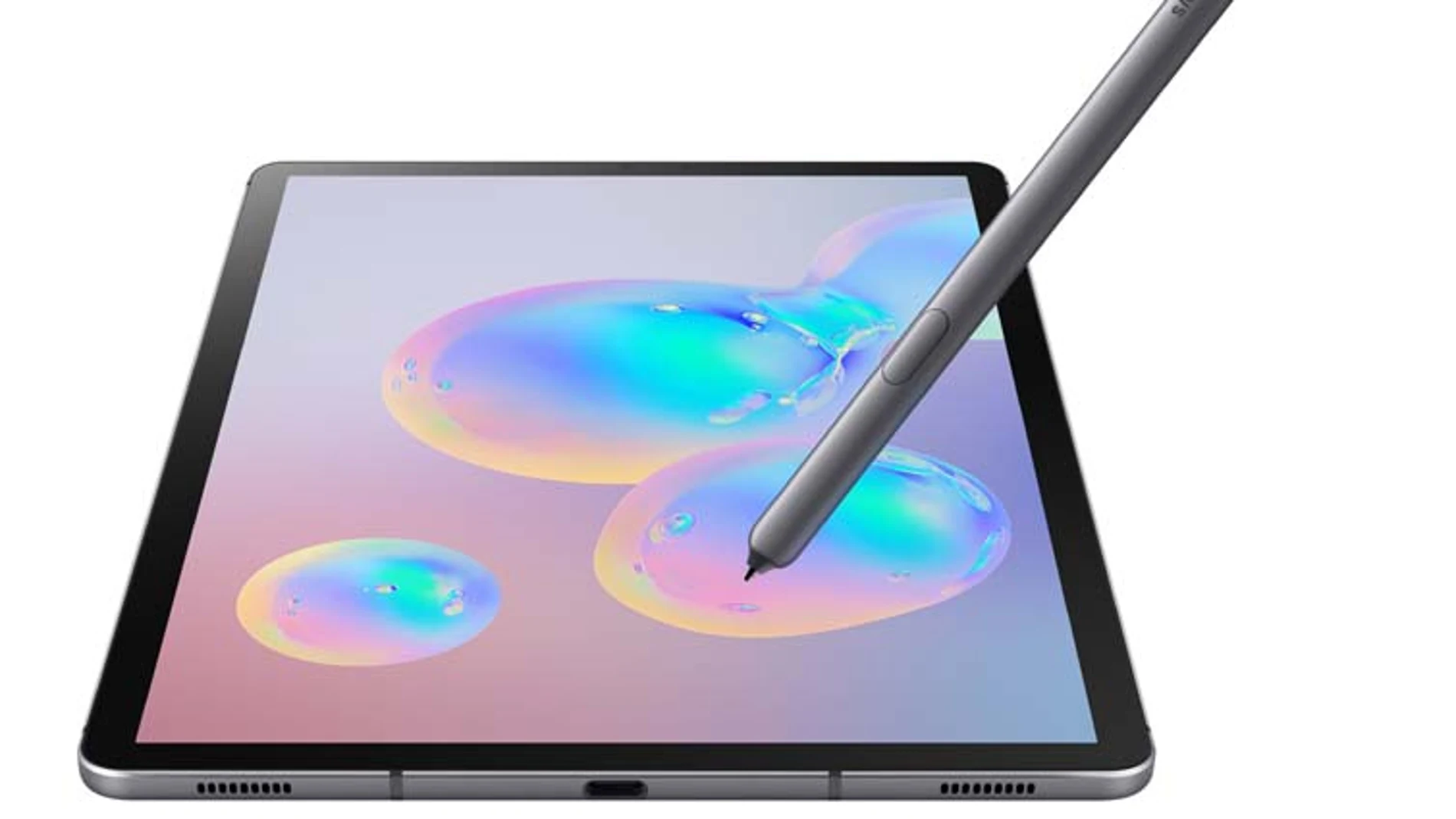 El lápiz óptico S Pen permite digitalizar notas escritas a mano y tiene sistema de carga inalámbrica.