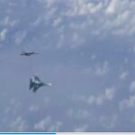 Un caza español y dos aviones rusos protagonizan un tenso encuentro en el Báltico