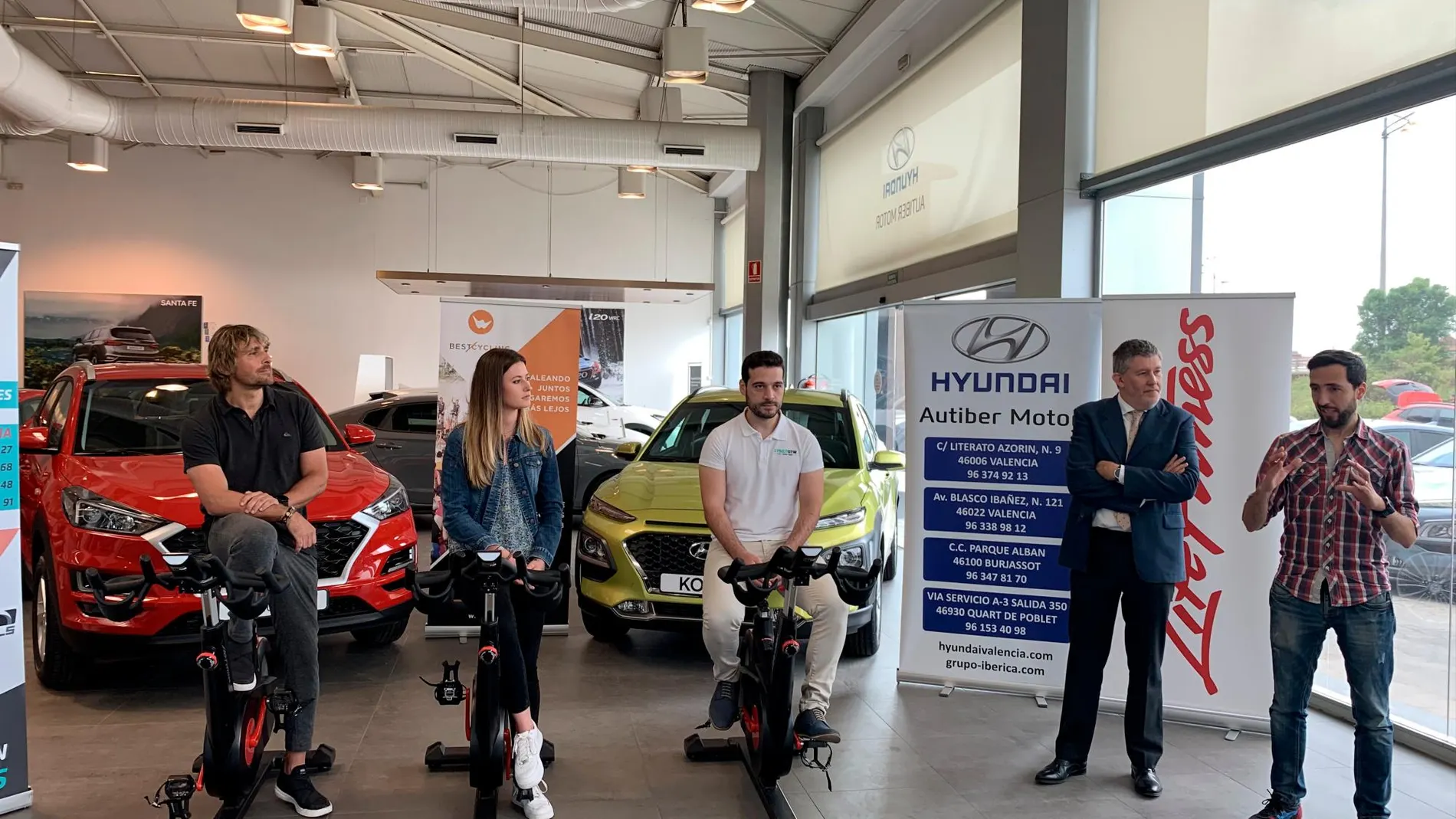 Un momento de la presentación del Desafío Bestcycling 2019