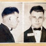 Imagen de la ficha policial de John Dillinger