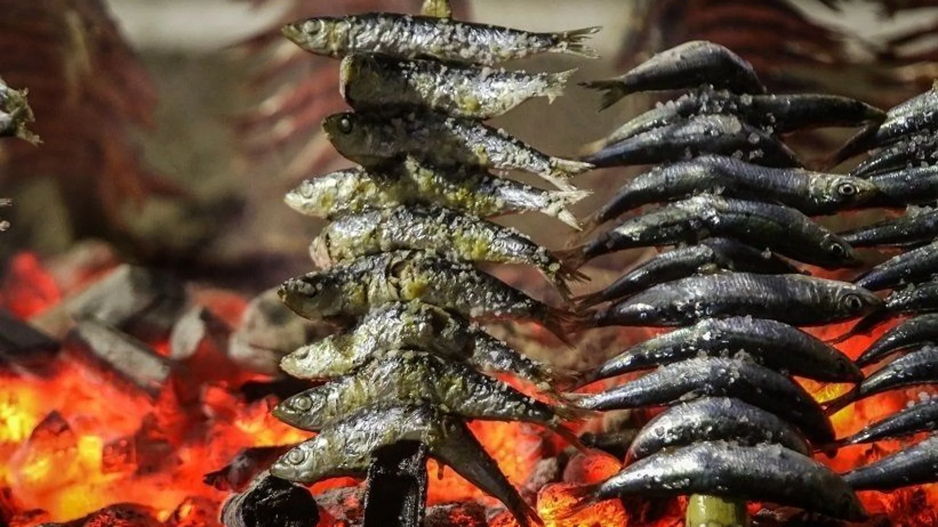 Espeto de sardinas de Málaga