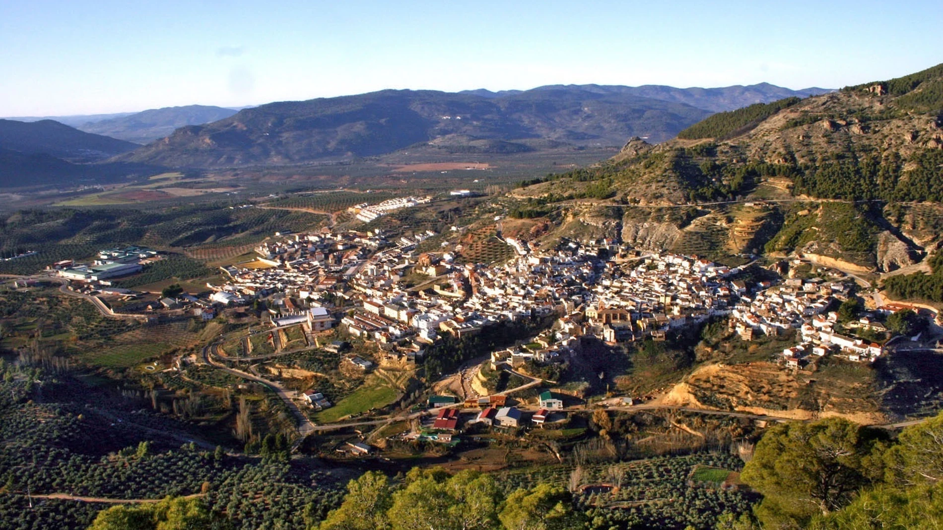 Vista del pueblo jienense de Orcera / Foto: EP