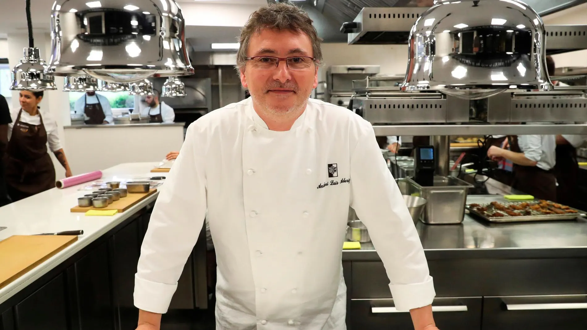 El chef Andoni Luis Aduriz en su restaurante Mugaritz de Errenteria / Foto: Efe