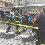 Los bomberos en la Puerta del Sol/@EmergenciasMad