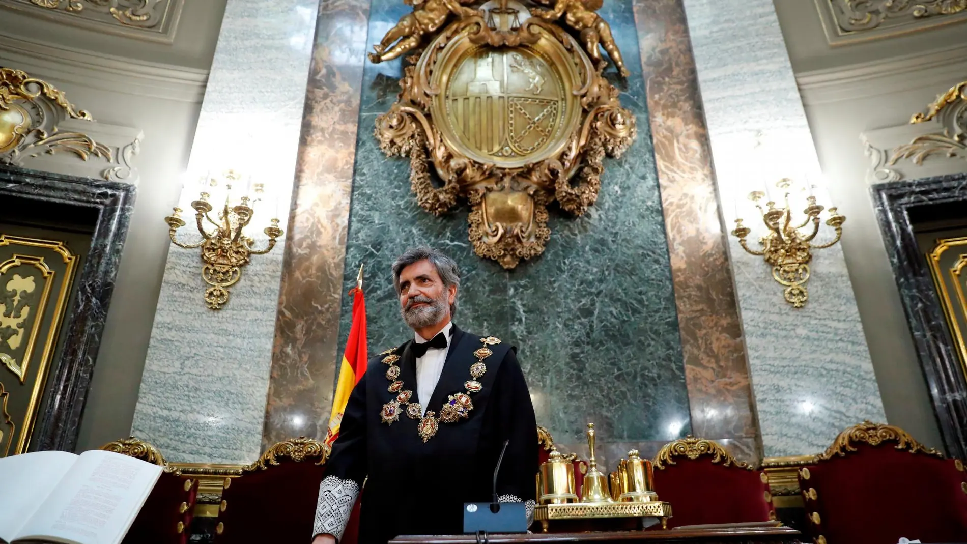 El presidente del Consejo General del Poder Judicial, Carlos Lesmes, en una imagen reciente.