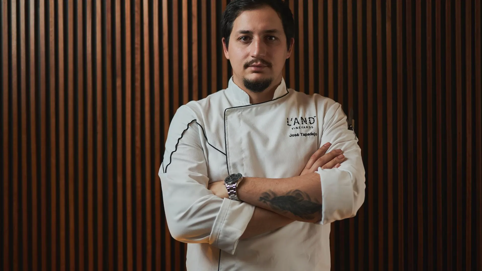 José Miguel Tapadejo, chef jefe del restaurante L´AND